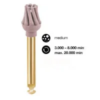 Поліри для композитів EVE DIACOMP® PLUS OCCLUFLEX колір рожевий (середні).EVE Німеччина